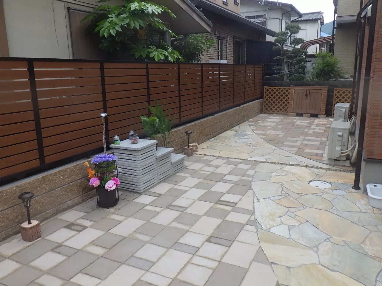 和と洋のコントラスト